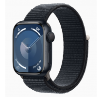 product image: Apple Watch Series 9 Aluminiumgehäuse mitternacht 41mm Sport Loop mitternacht (GPS)